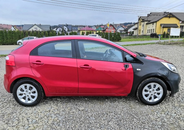 Kia Rio cena 12900 przebieg: 164000, rok produkcji 2014 z Olsztynek małe 781